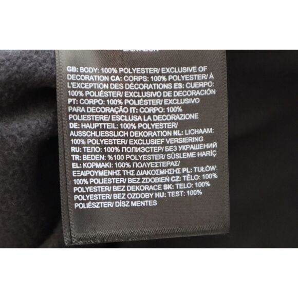 The North Face Teen Kid's Sz Medium Black Glacier 1/4 Zip Fleece Pullover - Picture 4 of 7